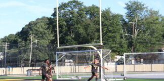 Captains’ Goals Lift Boys Varsity Soccer over Archbishop Molloy in Season Opener